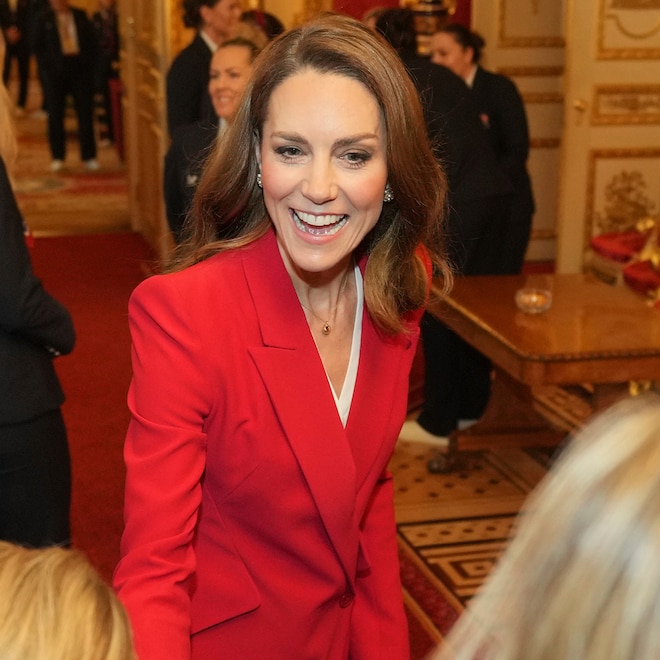 Kate Middleton members of the England Women's rugby team at Windsor Castle on January 15, 2026